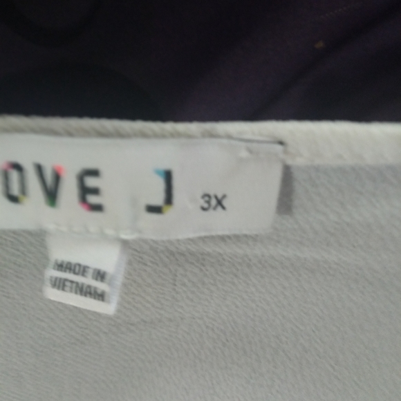 NWOT PLUS SIZE Sheer top - Picture 3 of 3